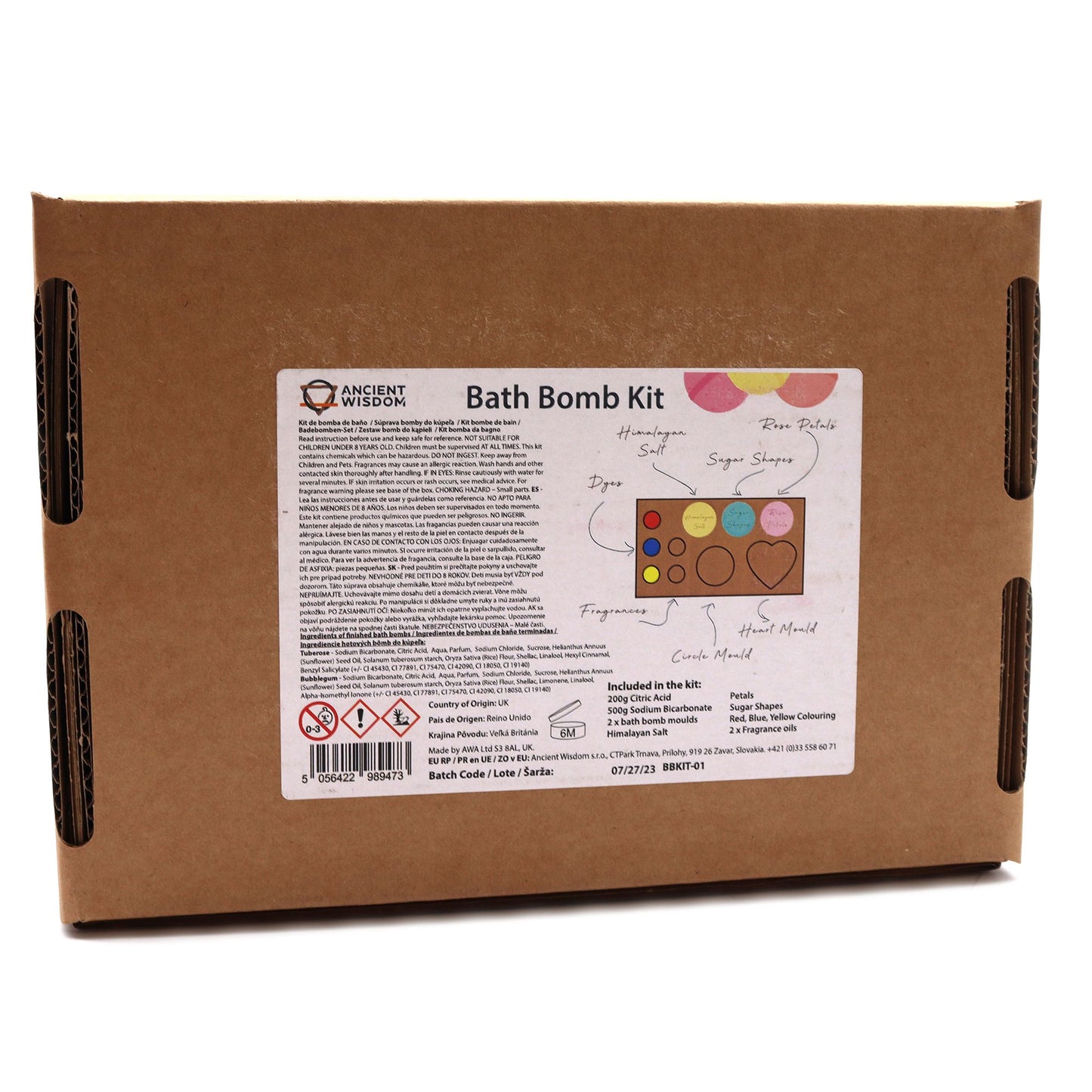 Bath Bomb Kit - Rose & Bubblegum