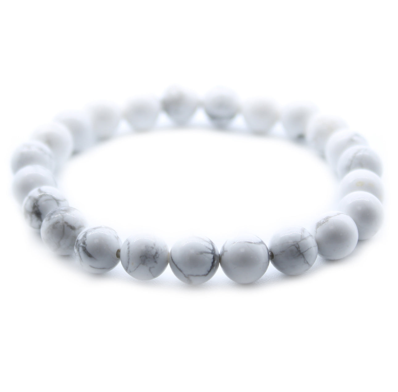 White Jasper Crystal Bracelet- Peace and Friendship