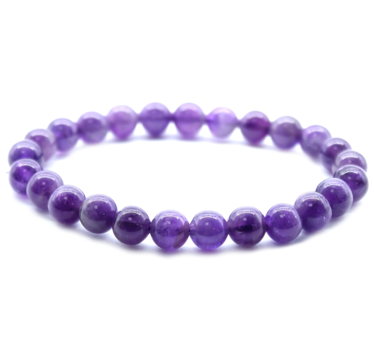 Amethyst Crystal Bracelet- Calmness and Clarity