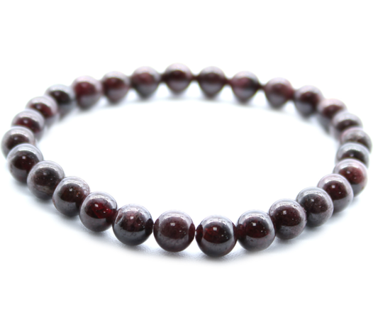 Blood Garnet Crystal Bracelet- Bringing Passion