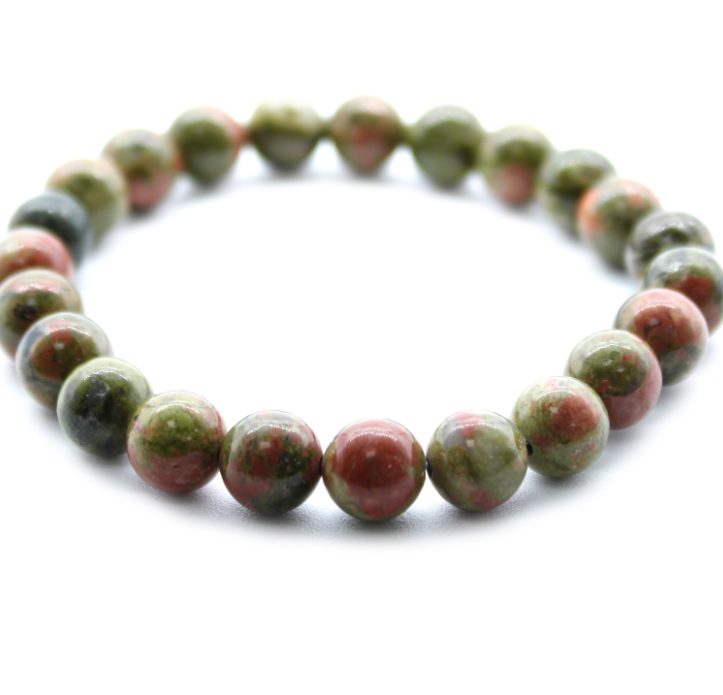 Green Jasper Crystal Bracelet- Healing and Nurturing