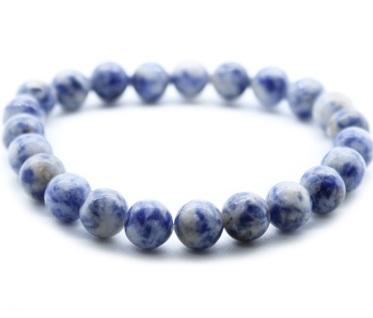 Sodalite Healing Bracelet – Inner Peace & Intuition