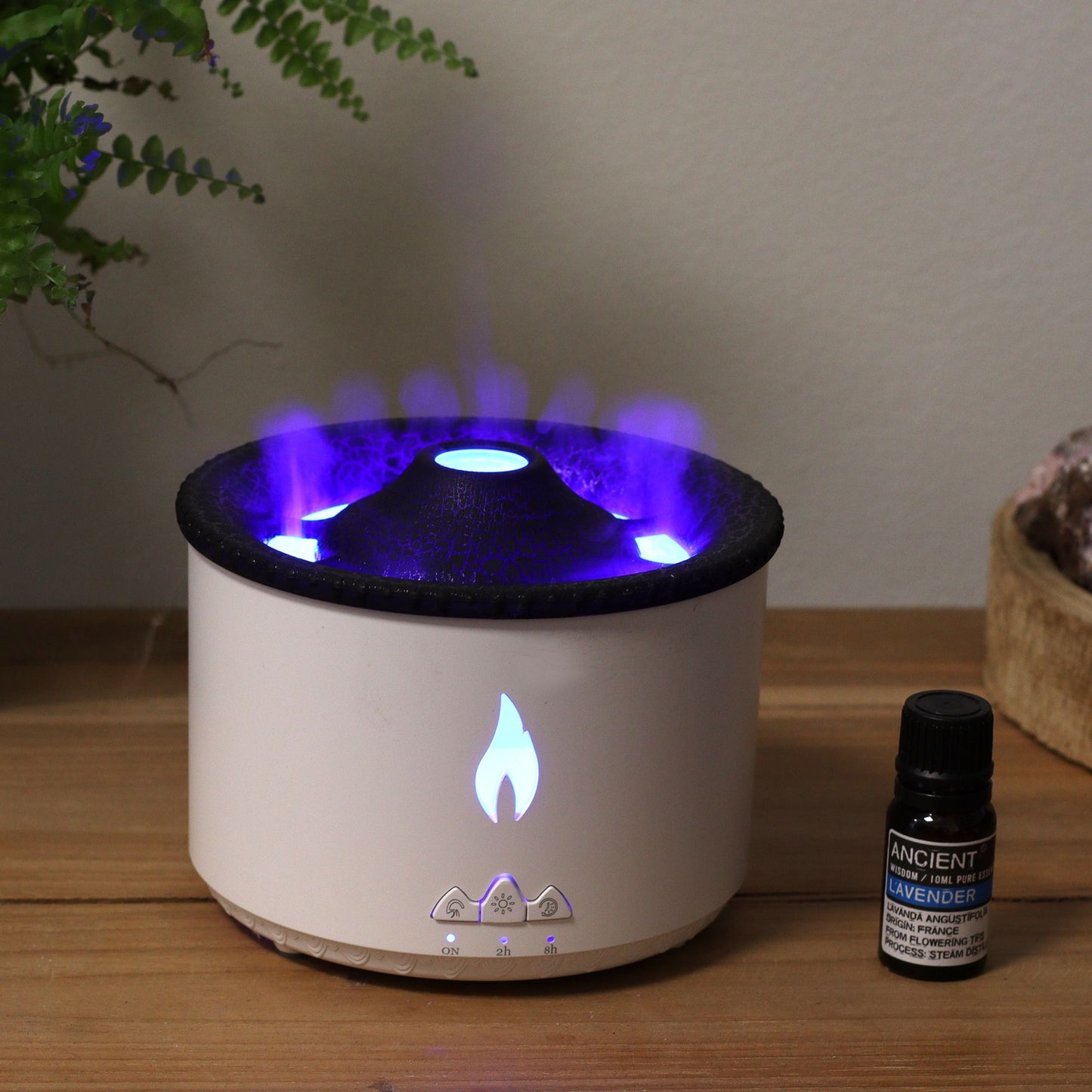 Medium Volcano Effect Aroma Diffuser Two Colours -360ml